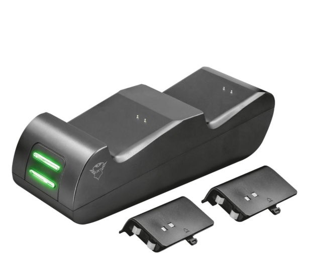 TRUST Ladowarka do padów Xbox One DUO CHARGE DOCK GXT 247 - 560149 - zdjęcie